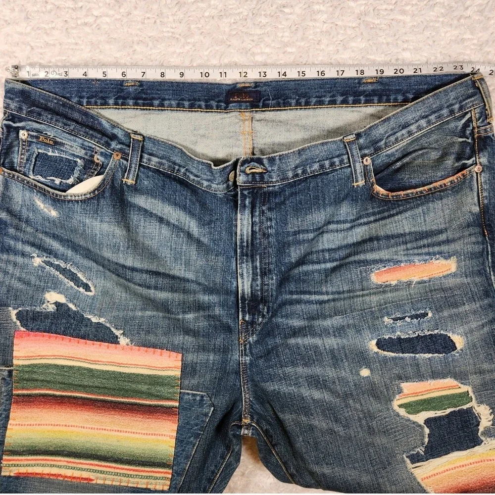 Polo‎ Ralph Lauren 48x30 (Fit 52x30) Hampton Southwestern Patchwork